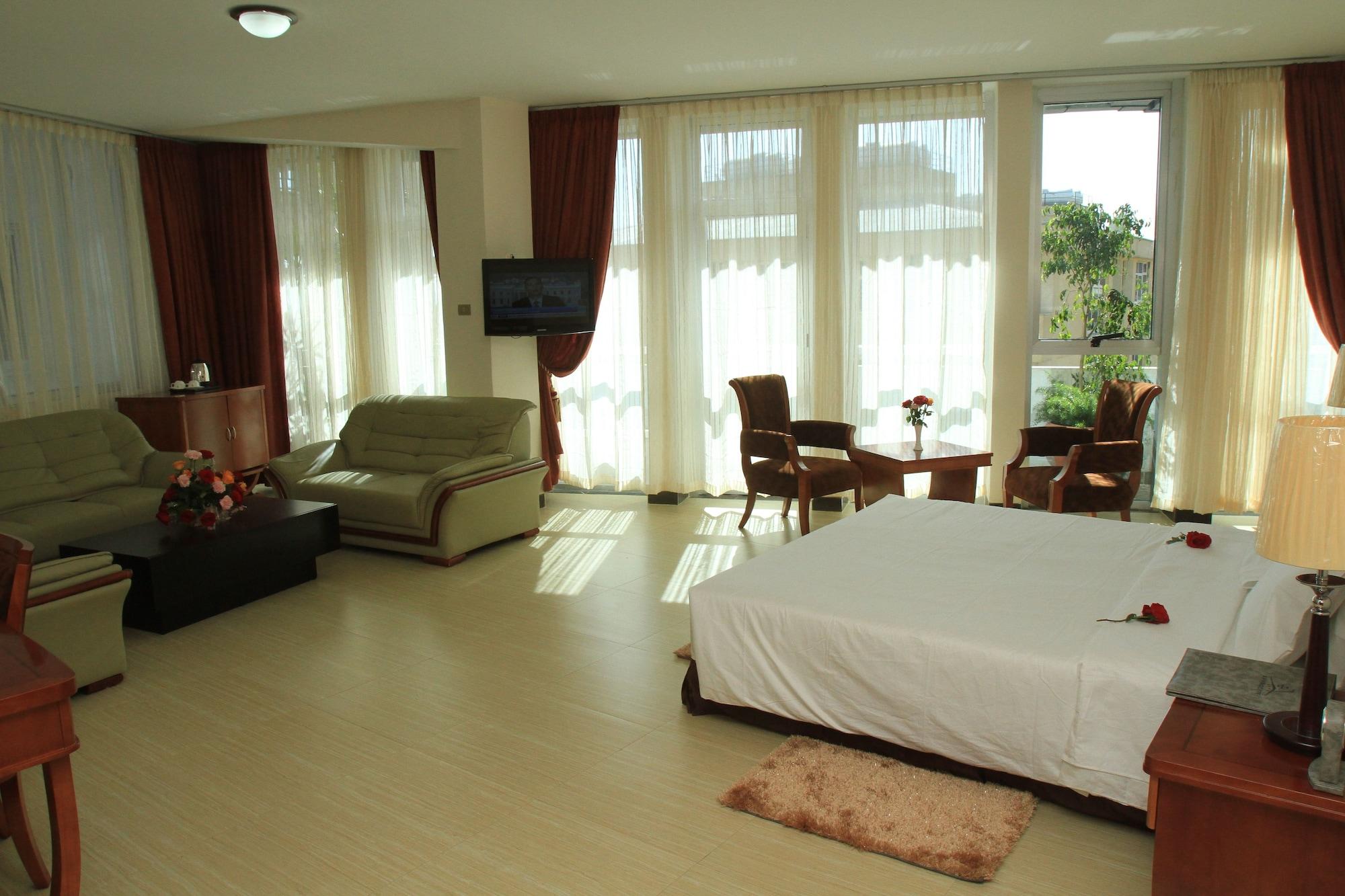 Aphrodite International Hotel Addis Abeba Buitenkant foto